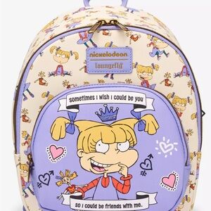 Loungefly Purple Cream Cartoon Character Backpack
